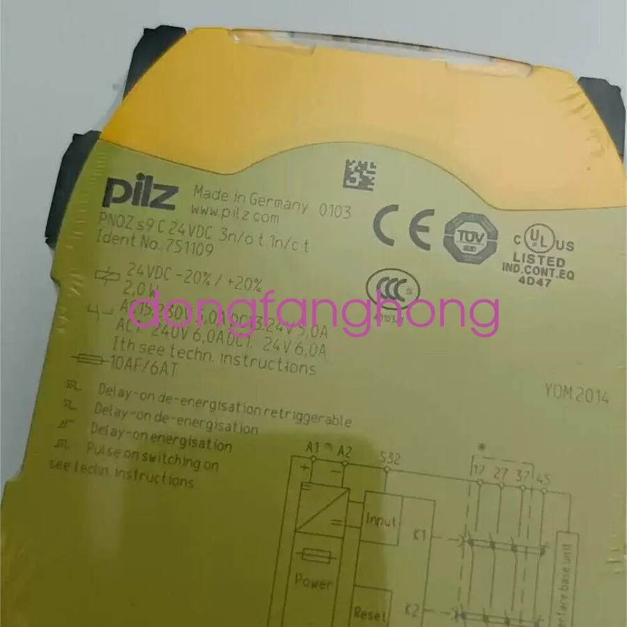 Реле безопасности Pilz 751109 PNOZ S9 C 24VDC safety relay