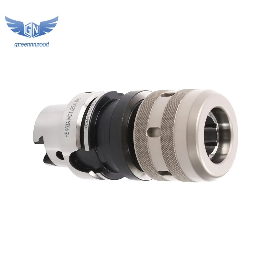 Режущий инструмент HSK63A Hydraulic Collet Chuck 1" Coolant Tube HSK63A-C1-100 C — фото лота 2