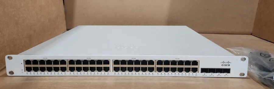 Коммутатор Unclaimed Cisco Meraki MS250-48LP-HW Switch / 48 Port PoE+ 4x 10GB SF