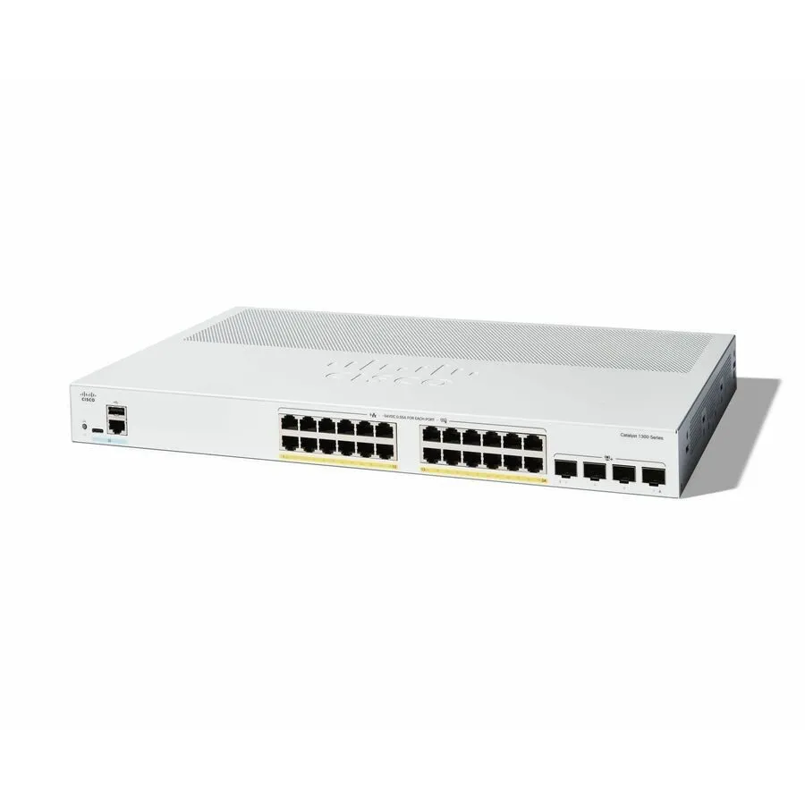 Коммутатор Cisco C130024P4X Catalyst Ethernet Switch 24 Ports Manageable