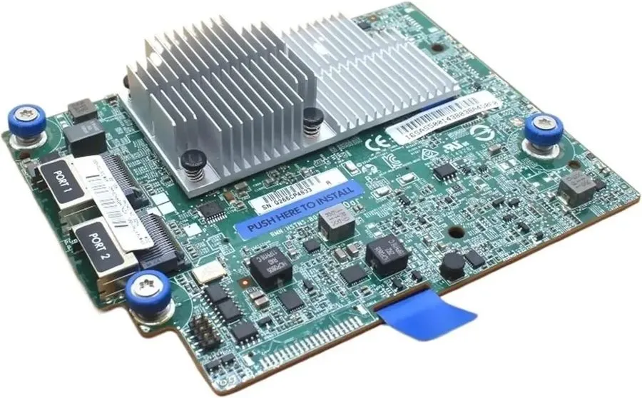 Контроллер HP 749796-001 Smart Array 2GB Cache 2-Port SAS-3 SATA-3 RAID Controll — фото лота 1