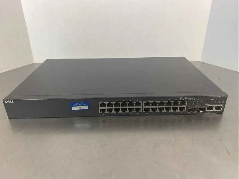 Коммутатор Dell PowerConnect 3424 24-Port Switch. 4D