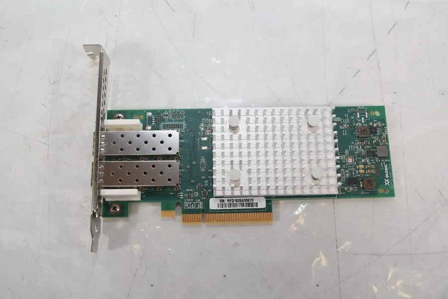 Контроллер DELL QLE2692 QLOGIC 2-Port Fibre Channel 16Gb PCIe HBA 0YCVFG 0WVT0T 
