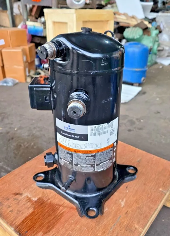 Компрессор COPELAND SCROLL COMPRESSOR ZF09KQE-TFD-551 460V 3PH — фото лота 1