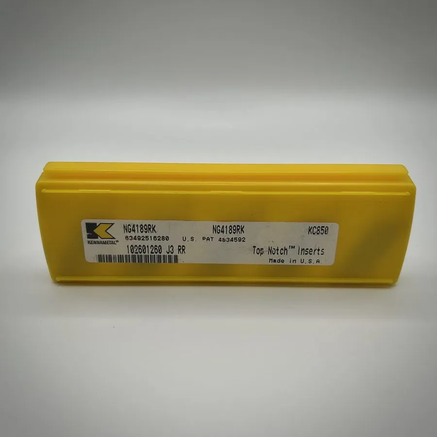 Режущий инструмент KENNAMETAL NG4189RK KC5025 CARBIDE INSERT Grooving Insert (Q3