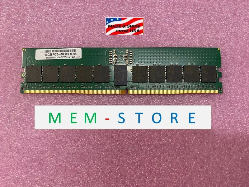 Модуль памяти 16GB DDR5-5600 RDIMM RAM Compatible для RS520A-E12-RS24U RS700A-E1 — фото лота 1