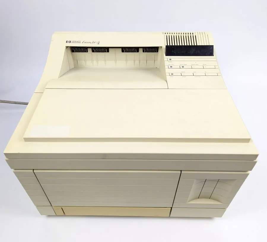 Лазерный принтер HP LaserJet 4 C2001A Laser Printer PostScript w/JetDirect, Tone — фото лота 1