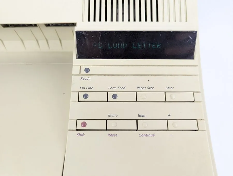 Лазерный принтер HP LaserJet 4 C2001A Laser Printer PostScript w/JetDirect, Tone — фото лота 2