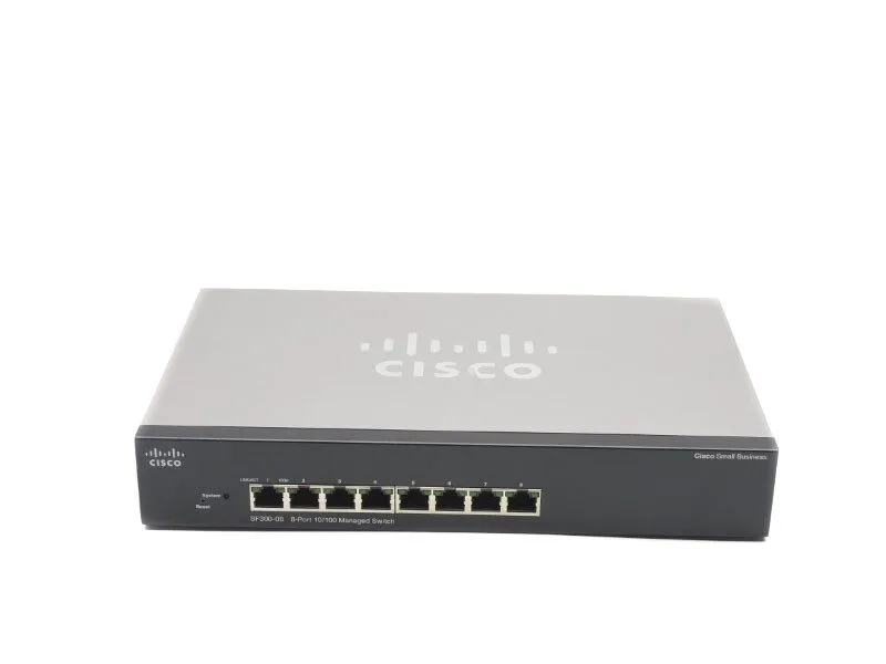 Коммутатор CISCO SF300-08 12VDC 1A NSNP