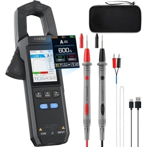 Мультиметр DMC-100 Digital Clamp Meter Multimeter 9999 Counts TRMS, 600A Curve R