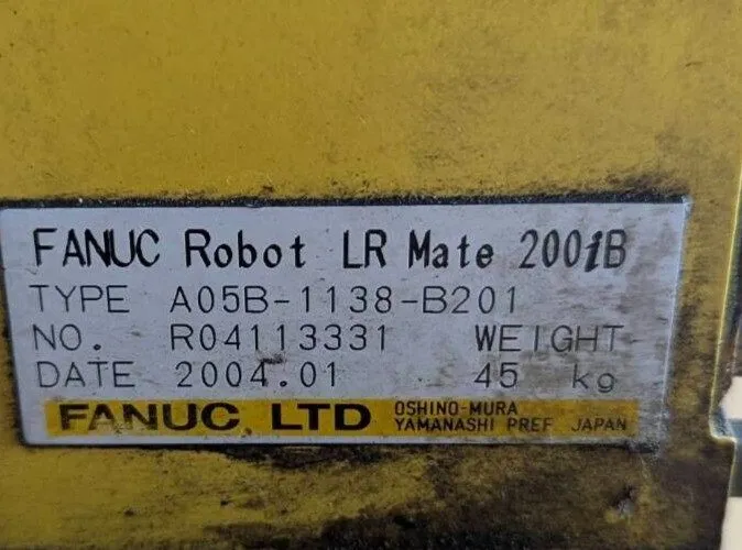 Робот Fanuc A05B-1138-B201 LR Mate 200iB Robot 5023