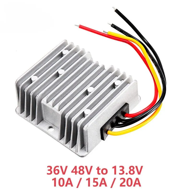 Аккумулятор DC-DC Converter 36V/48V to 13.8V 100A Step Down Module
