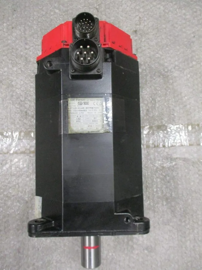 Серводвигатель FANUC AC SERVO MOTOR MODEL A22/3000, A06B-0148-B075#E000 4.4 KW 1