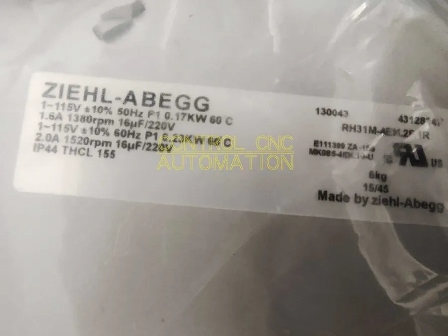 Вентилятор Centrifugal Fan RH31M-4EK.2F.1R