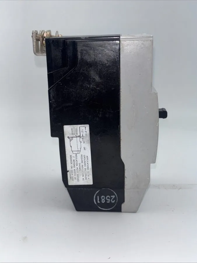 Автоматический выключатель ABB TEYL3050B Industrial 3-Pole 480V AC 50A Circuit B — фото лота 2