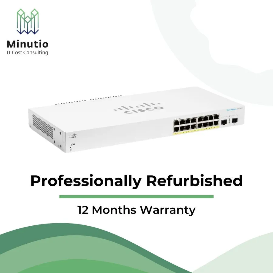 Коммутатор Cisco CBS220-16P-2G