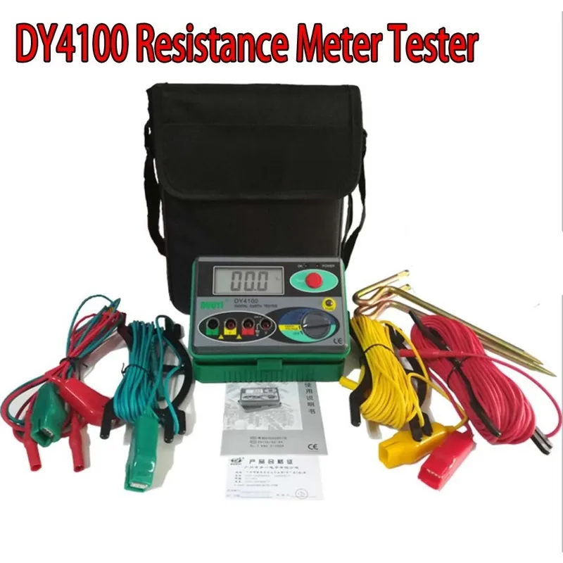 Тестер Higher Accuracy Resistance Tester Megger Meter 0-2000Ω Insulation Tester