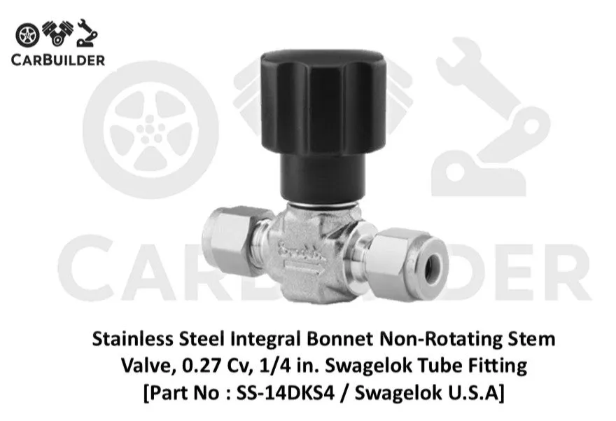 Клапан Swagelok SS-14DKS4 SS Integral Bonnet Non-Rotating Stem Valve FNSP — фото лота 1