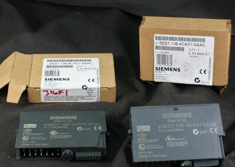 Модуль ввода-вывода Two Siemens 63S7 138-4CA01-0AA0 Simatic Power Modules