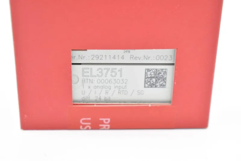 Модуль ввода-вывода Beckhoff 1 Channel Analog Input EL3751
