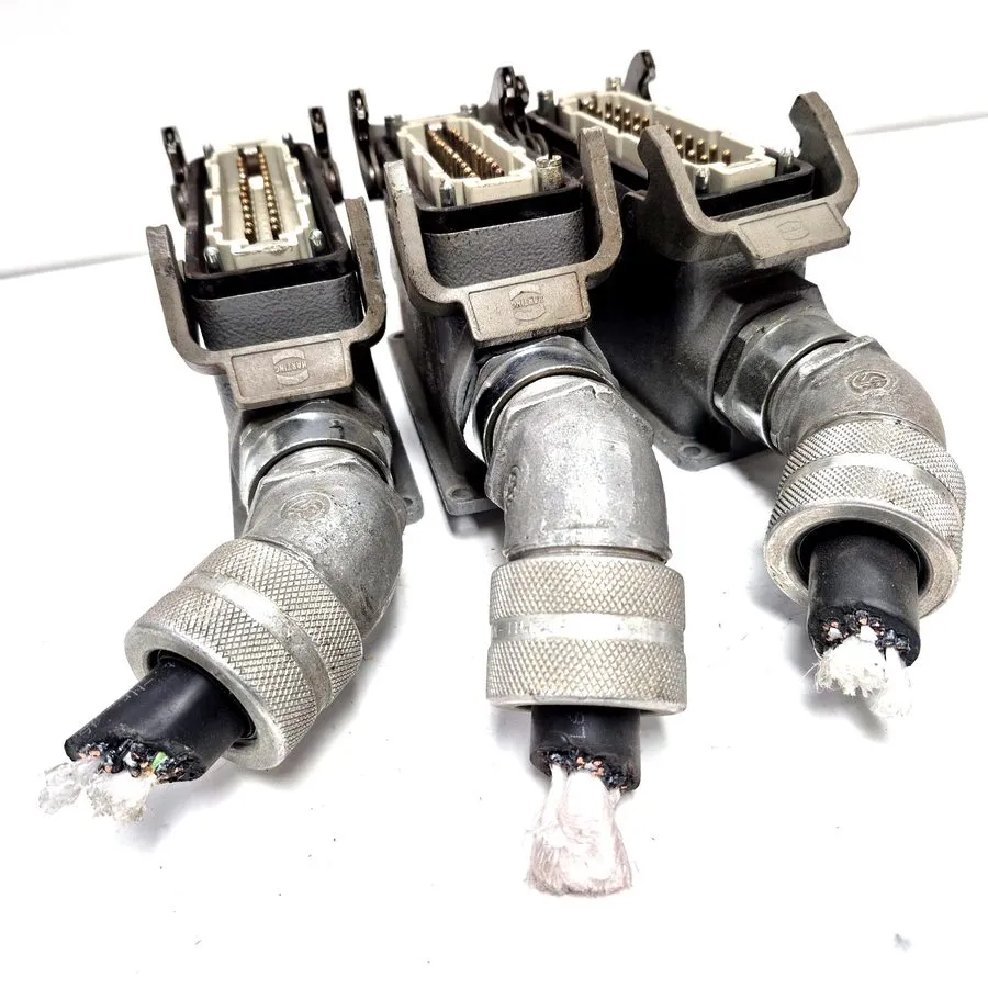 Вакуумная присоска HARTING HAN 24-PIN INDUSTRIAL MALE CONNECTOR WITH 90-DEGREE C
