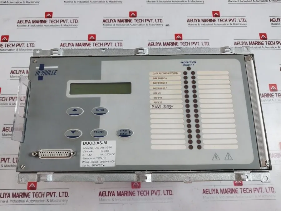 Реле защиты Easun Reyrolle Duobias-M DU3-301-GB-50 Protection Relay 2661W11006 2