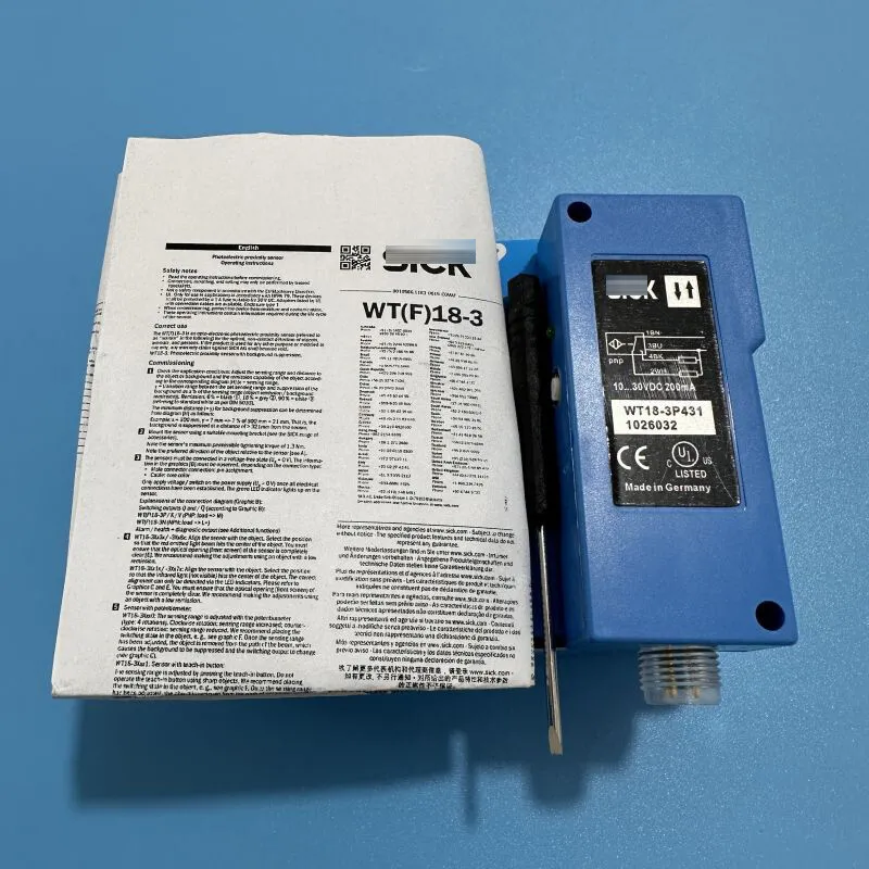 Фотоэлектрический датчик Sick WT18-3P431 Photoelectric Sensor
