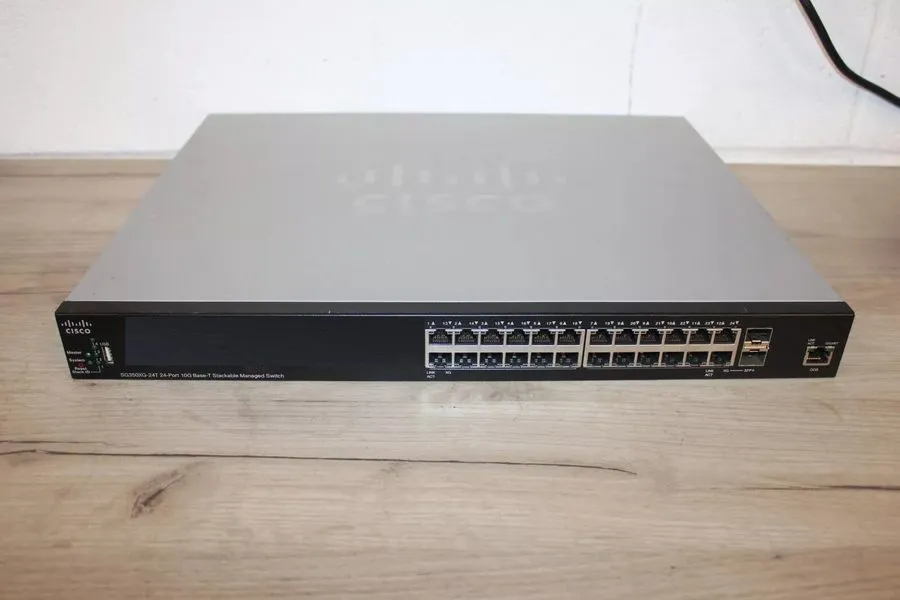 Коммутатор Cisco SG350XG-24T-K9 24 Port 24x10Gbe Gigabit Ethernet Switch