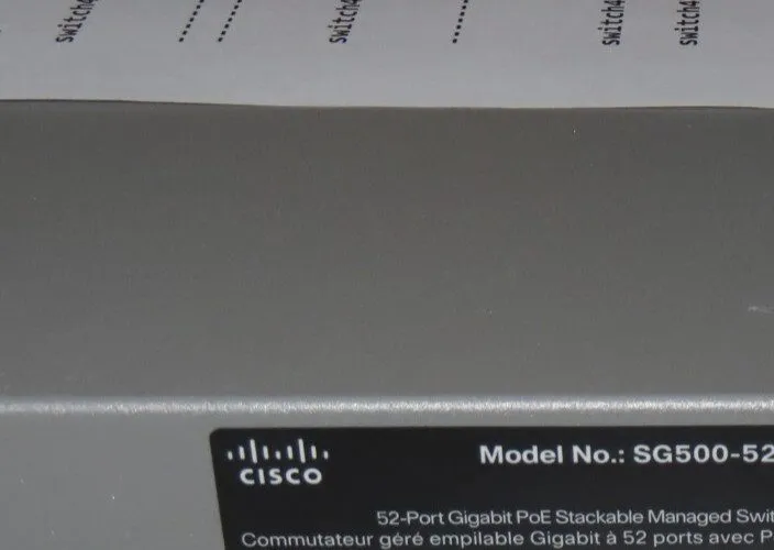 Коммутатор Cisco SG500-52