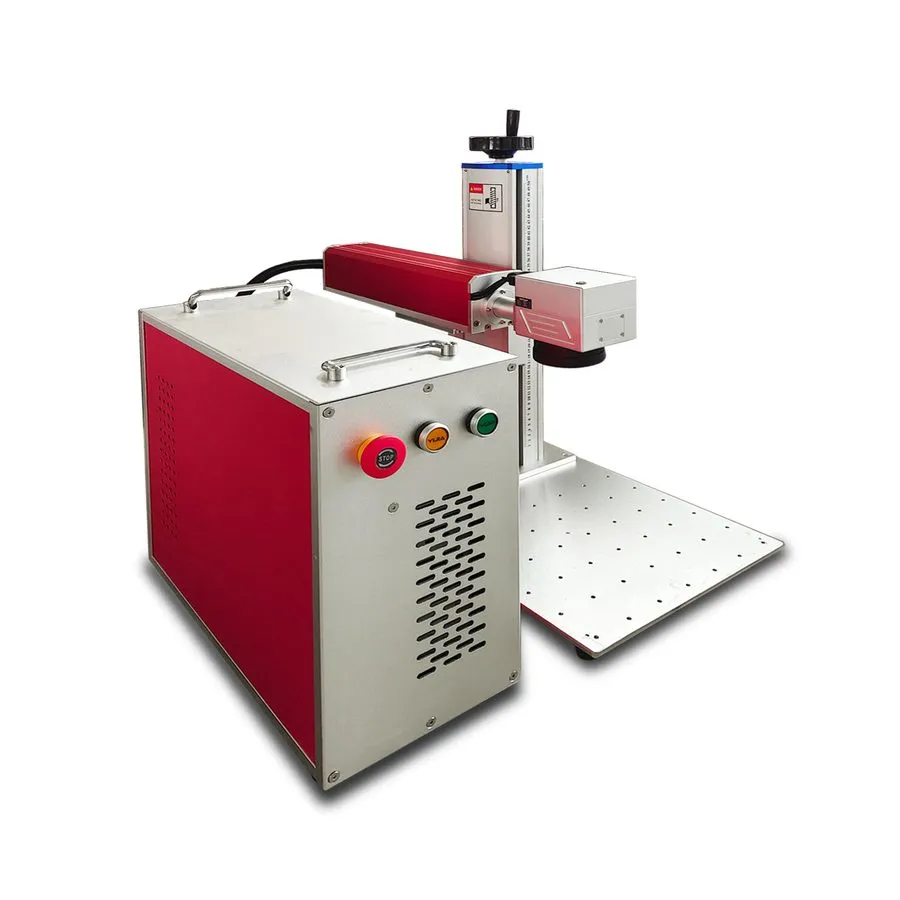 Лазерный источник Raycus 20W 30W 50W 70W 100W Fiber Laser Metal Marking Machine