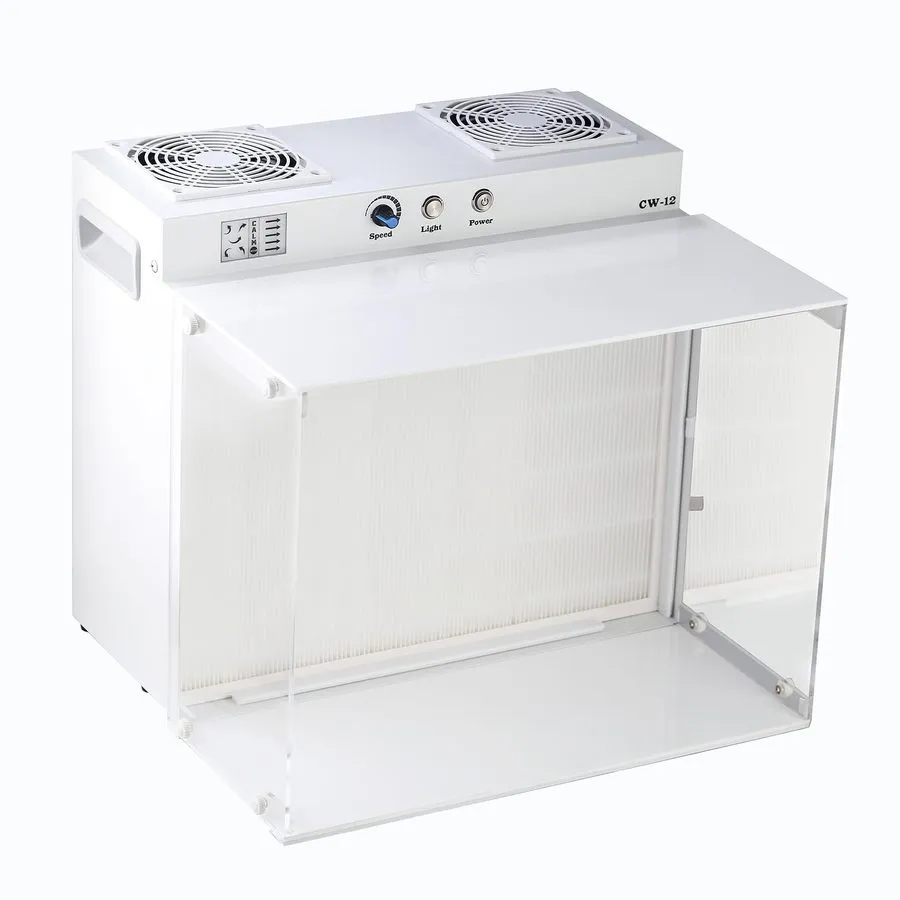 Ламинарный бокс Laminar Flow Hood HEPA H12 Filter 17.3x14.8x14.8 Mycology — фото лота 2