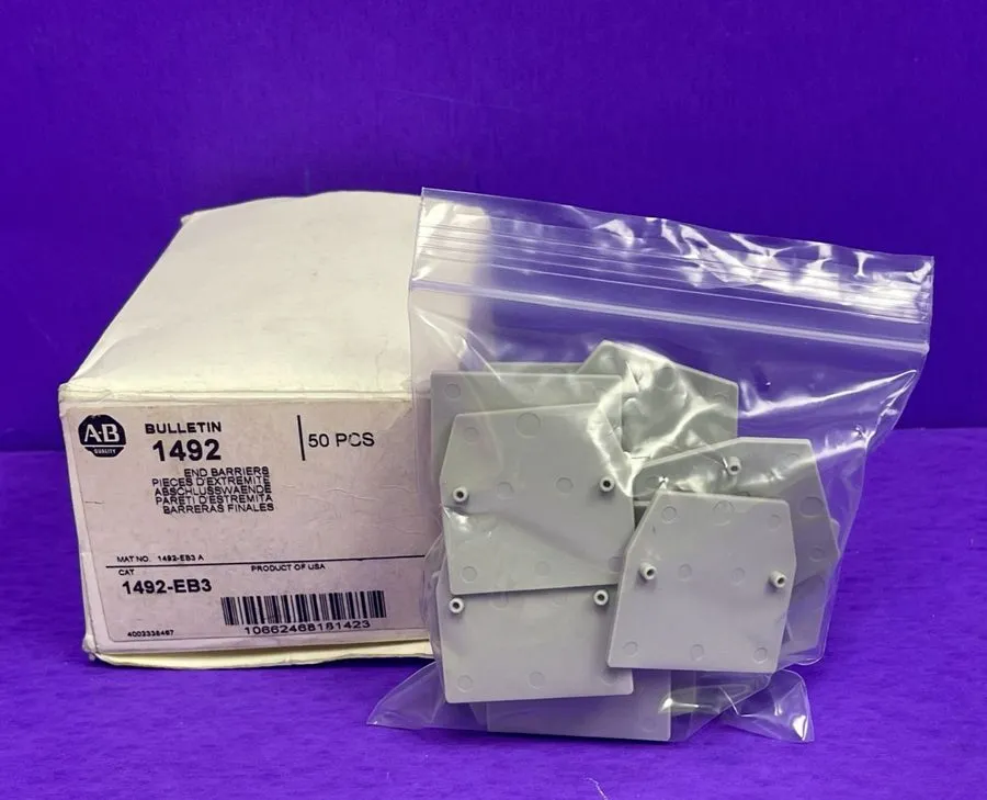 Клеммник ALLEN BRADLEY 1492-EB3 END BARRIER NSNP