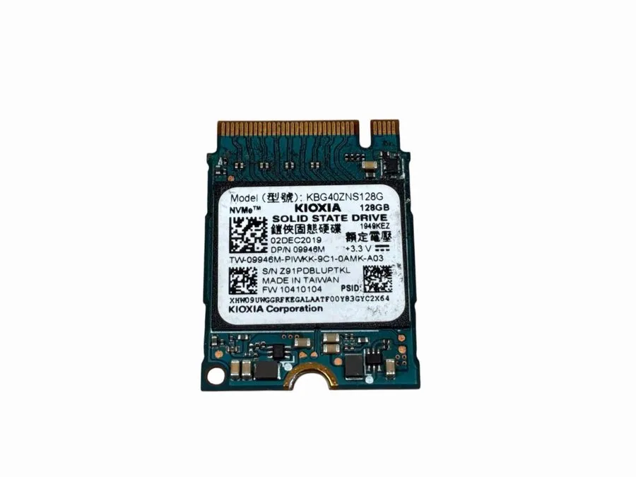 SSD-накопитель KIOXIA Toshiba BG4 128GB M.2 2230 PCIe Gen3 x4 NVMe SSD KBG40ZNS1