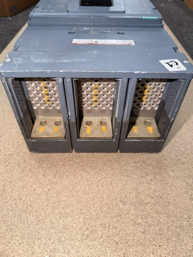 Автоматический выключатель Siemens 3VA6712-5KP31-0AA0 Circuit Breaker 1200A 3P 6 — фото лота 2