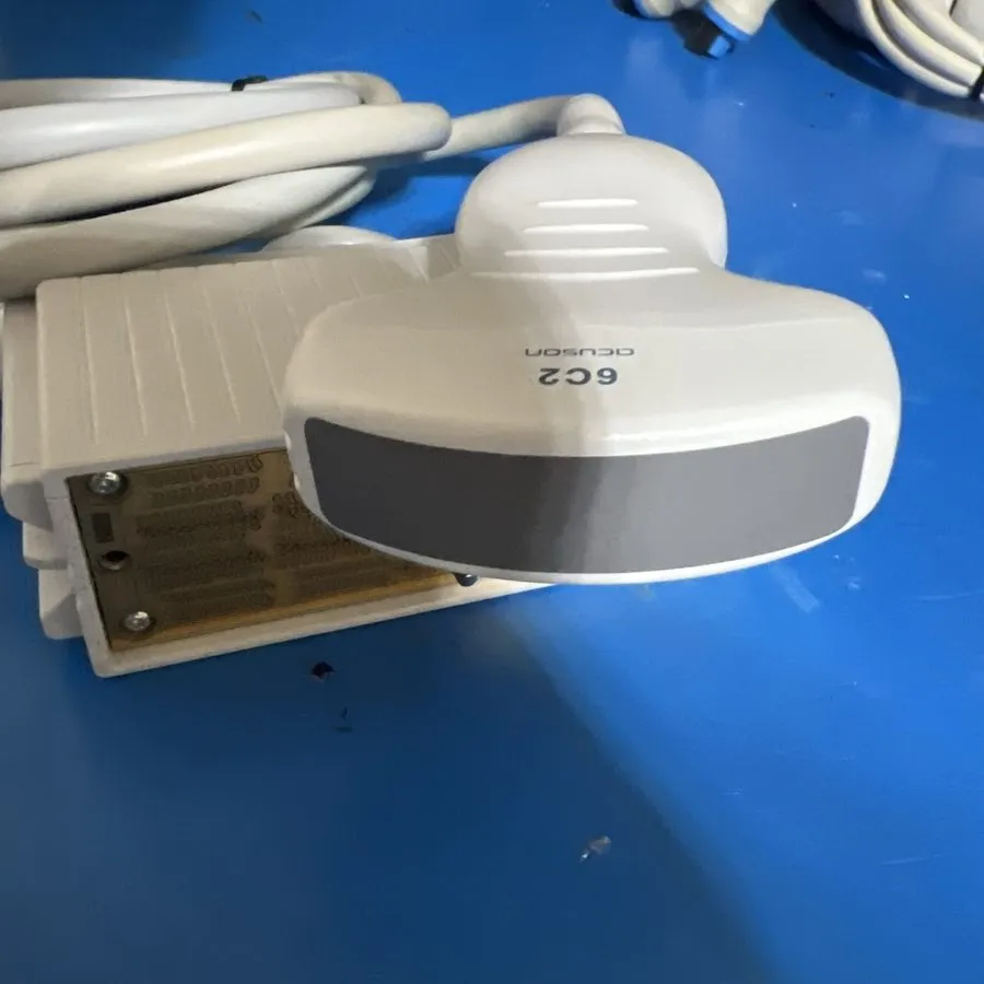 УЗИ-датчик 2005 SIEMENS ACUSON 6C2 CURVED ULTRASOUND TRANSDUCER PROBE MODEL 0824 — фото лота 1