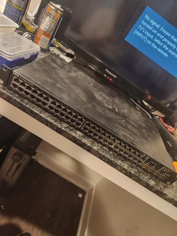 Коммутатор Dell PowerConnect 5448 48-Port Gigabit Ethernet Network Switch — фото лота 1