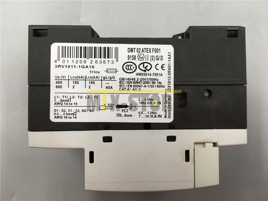 Автоматический выключатель 31398 SIEMENS MOTOR-PROTECTION CIRCUIT BREAKER, 6.3A 