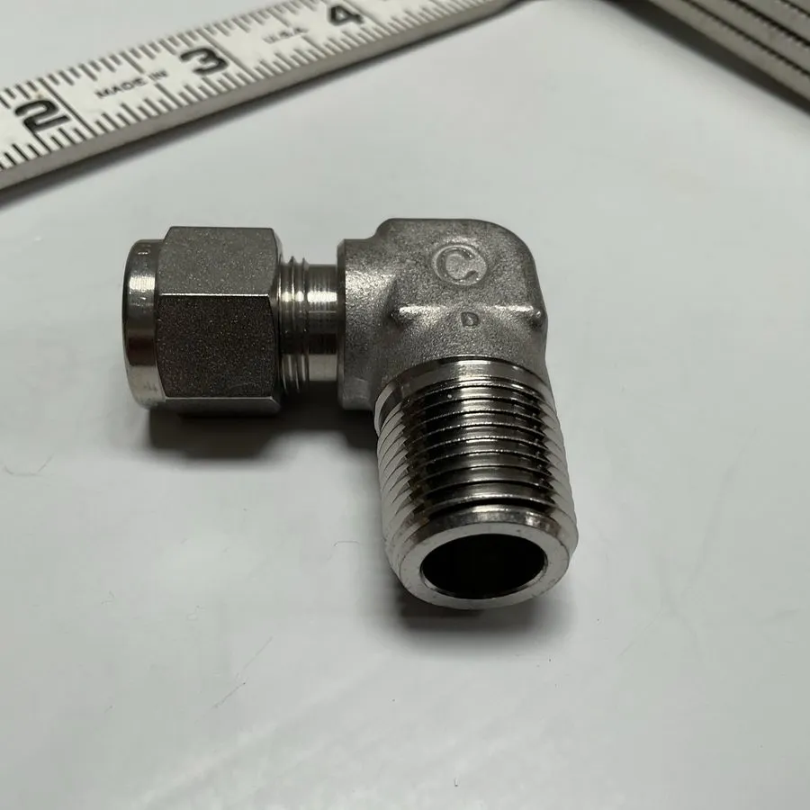 Фитинг SS-Swagelok Tube 3/8” X 3/8 MALE NPT Fitting SS-600-2-6-Each — фото лота 1