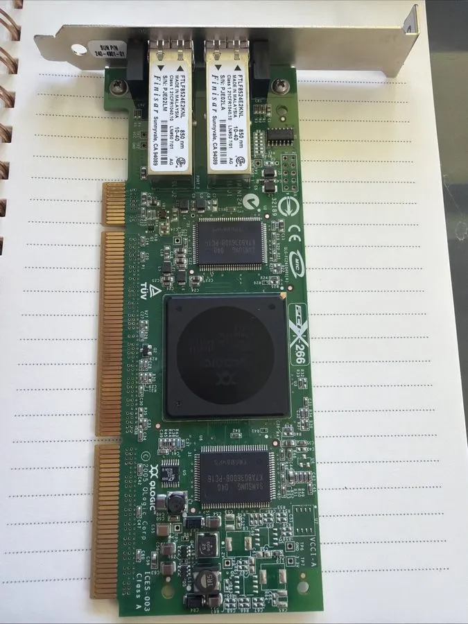 Контроллер Sun Microsystems 375-3394-01 PCI-X 2.0 4Gb Dual Port Fibre Channel HB — фото лота 2