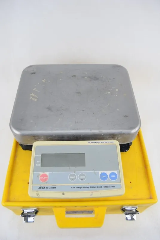 Весы A&D FG-60KBM Platform Scale 150lb x 0.05 w/ case