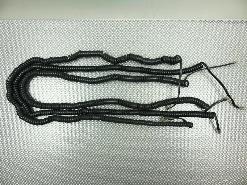 IP-телефон Cisco 9 Foot Handset Receiver Curly Cord 7800 8800 IP Phone Gray (2-P