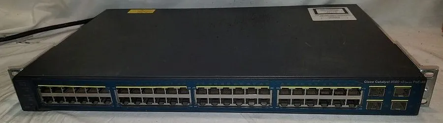 Коммутатор Cisco WS-C3560V2-48PS-S Catalyst 3560 V2 48-Port PoE Switch 4x SFP