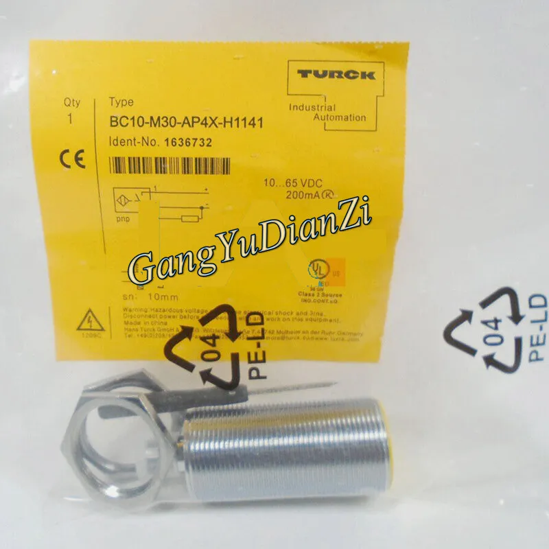 Датчик приближения TURCK PROXIMITY SENSOR SWITCH BC10-M30-AP4X-H1141 10-65VDC 20