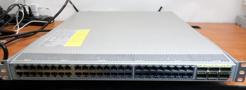 Коммутатор Cisco N9K-C9372TX-E 48-Port Nexus 9300 1/10GB Switch, Dual AC — фото лота 1