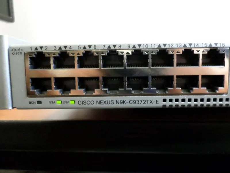 Коммутатор Cisco N9K-C9372TX-E 48-Port Nexus 9300 1/10GB Switch, Dual AC — фото лота 2