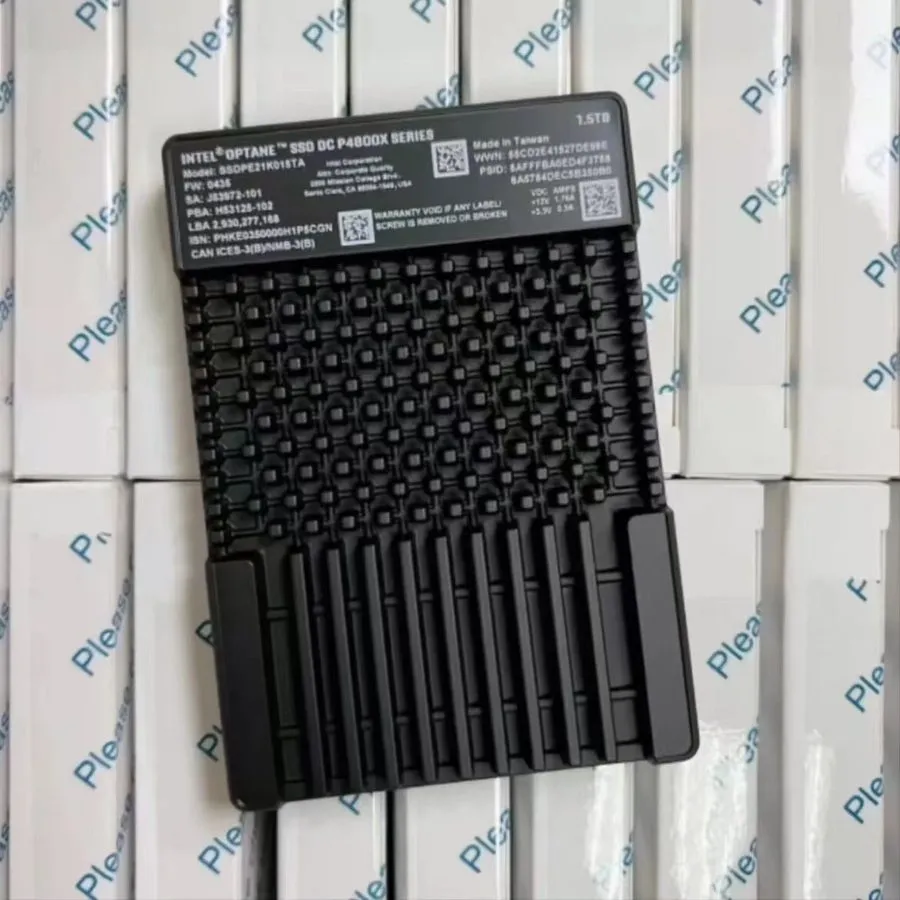 SSD-накопитель Intel Optane P4800x 1.5TB 2.5" 6Gb/s U.2 NVME PCIE SSDPE21K015TA