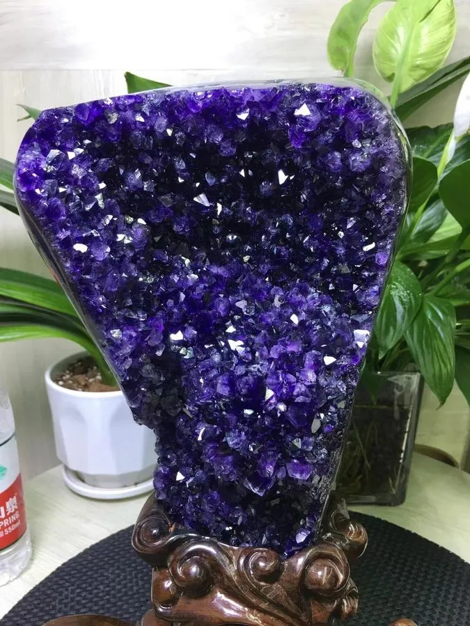 Лабораторный прибор 11.22LB Natural agate Amethyst geode quartz cluster crystal 