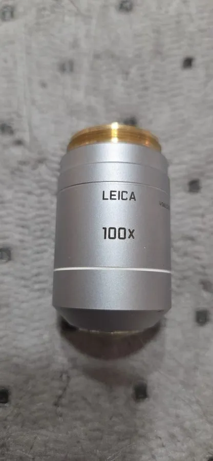 Объектив микроскопа Leica N Plan EPI 100x/0.85 Microscope Objective Lens, Part # — фото лота 2