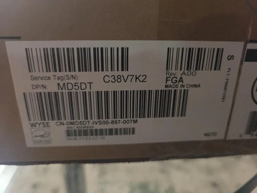 Тонкий клиент Dell Wyse 5060 8GF 4GR N07D Thin Client AMD GX-424CC 2.4GHz NO OS