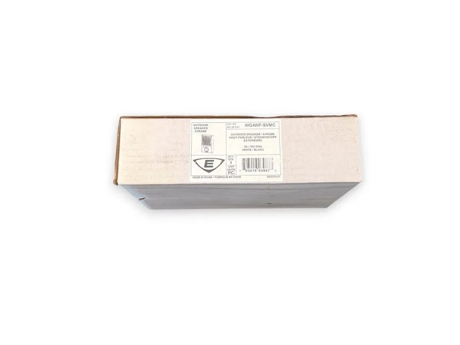 Акустическая система EST Edwards WG4WF-SVMC Fire Alarm Outdoor Speaker Strobe Wh